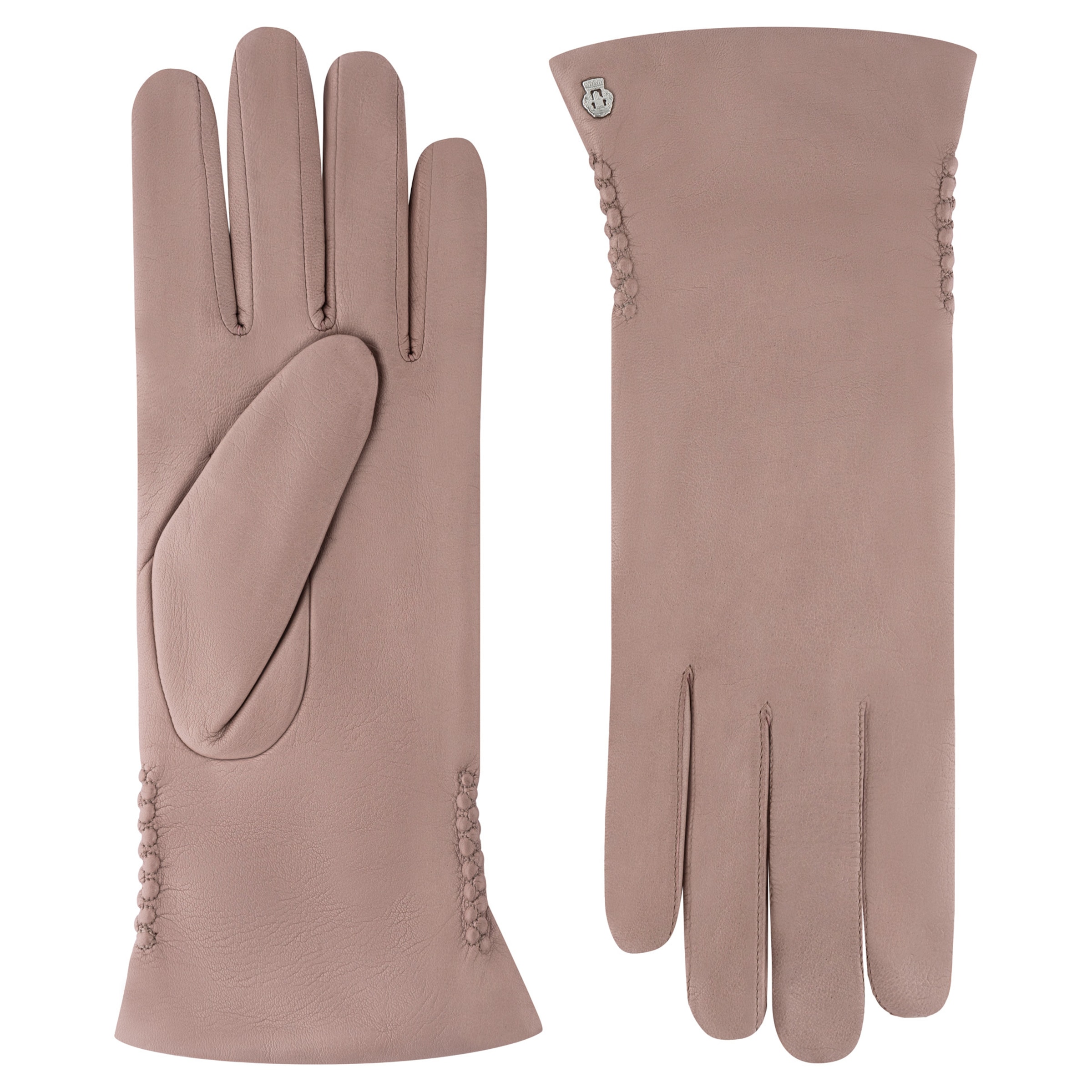 Roeckl Full finger gloves 'REGINA' in Pink: front
