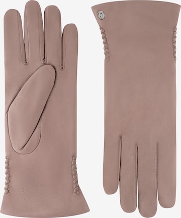 Roeckl Full Finger Gloves 'REGINA' in Pink: front
