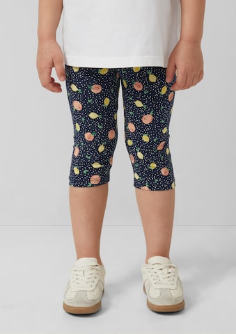 Coupe slim Leggings s.Oliver en bleu : devant