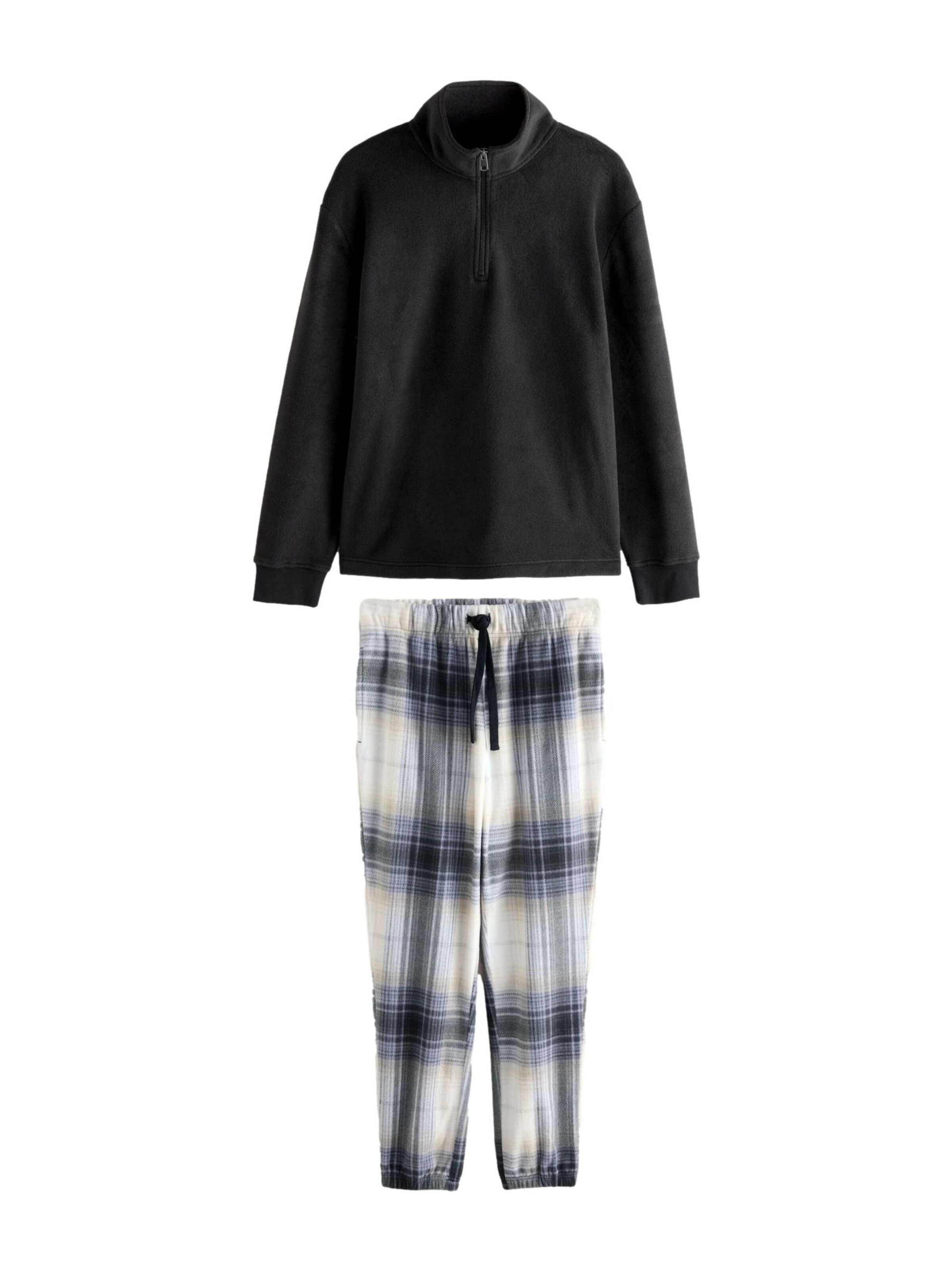 Next Pyjamas lång i blå: framsida