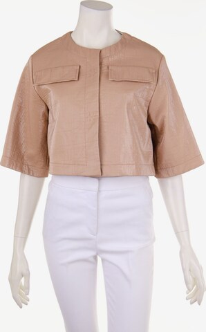 Dorothee Schumacher Jacket & Coat in S-M in Beige: front