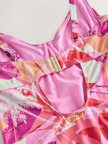 Bustier Maillot de bain 'Tummy Control' Next en rose