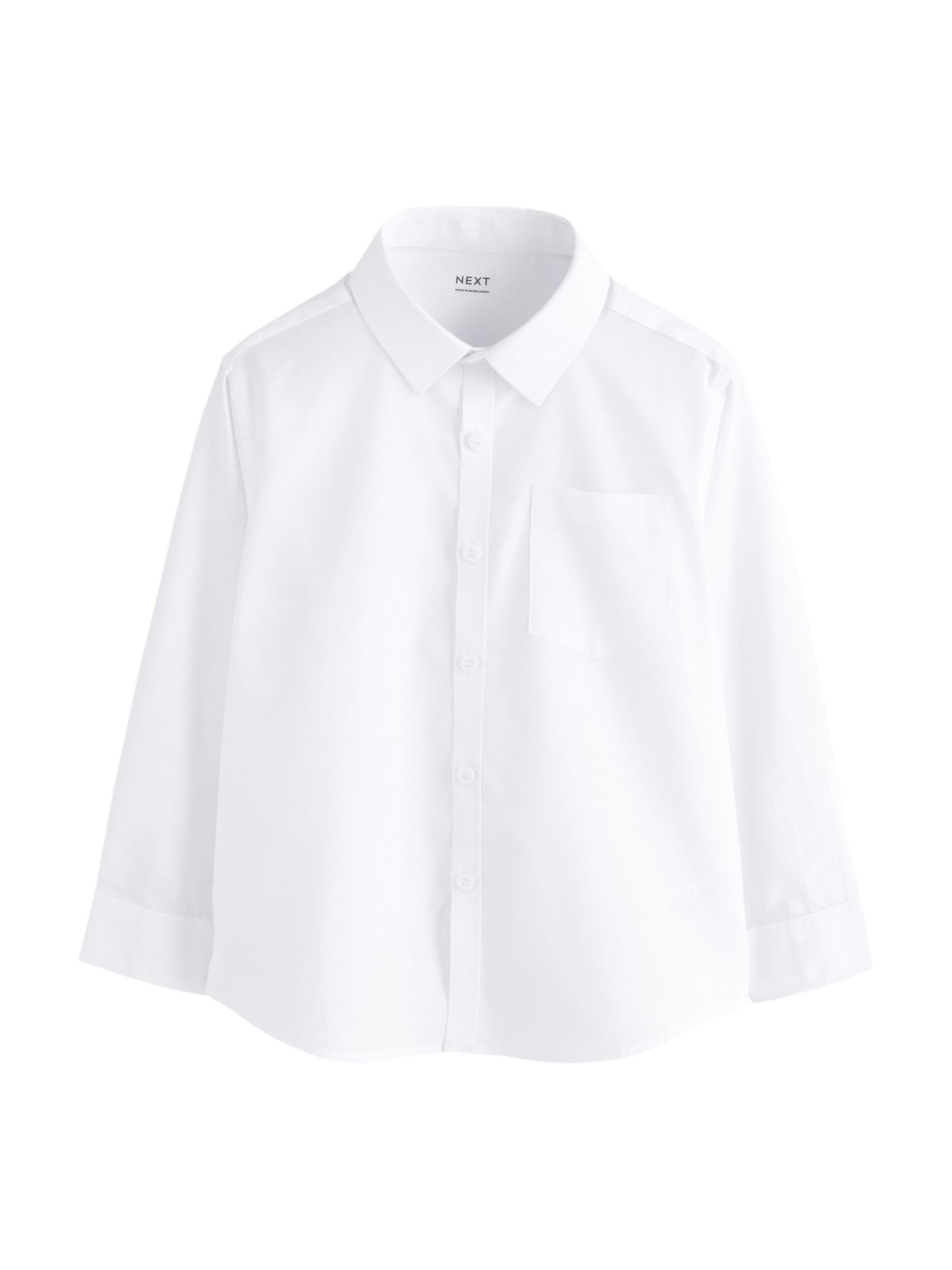 Next Regular fit Button up shirt in White