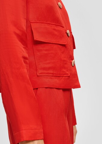 s.Oliver BLACK LABEL Overgangsjakke i rød