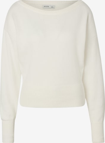 HOLLISTER Pullover 'MITCHELL' in Beige: Vorderseite