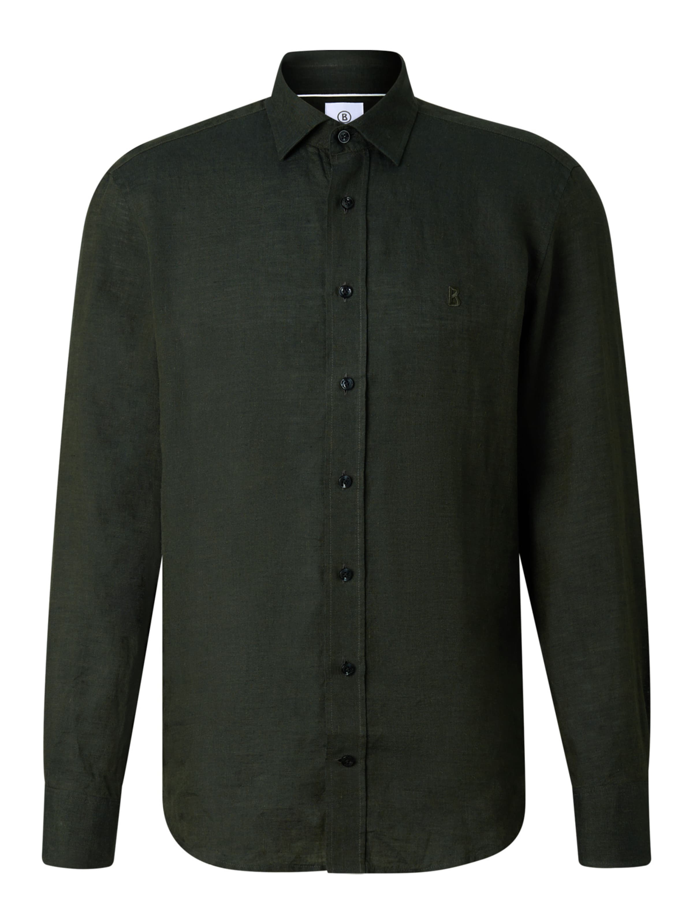 BOGNER Regular fit Button Up Shirt in Blue: front
