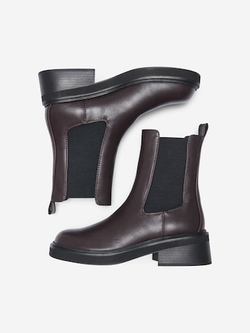 ONLY - Botas chelsea em castanho
