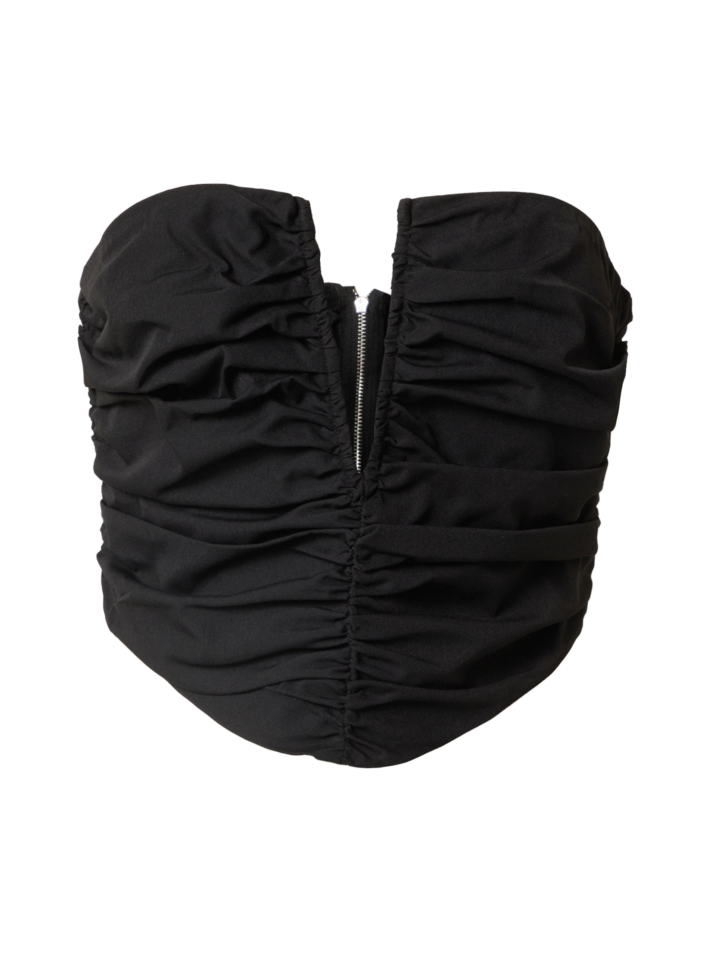 Misspap Top – černá: přední strana