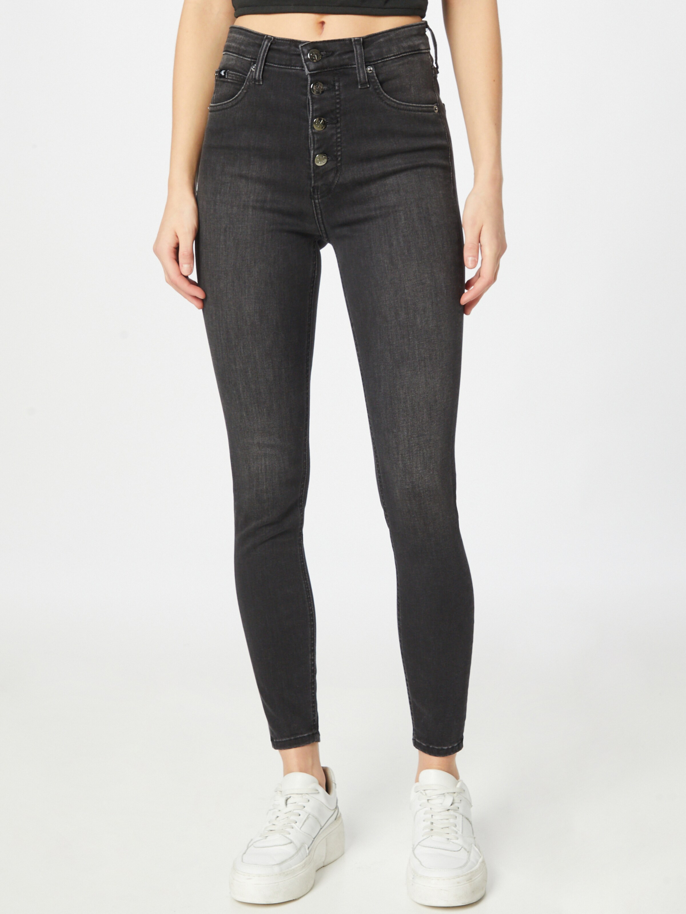 Abbigliamento Donna Calvin Klein Jeans Jeans in Nero 
