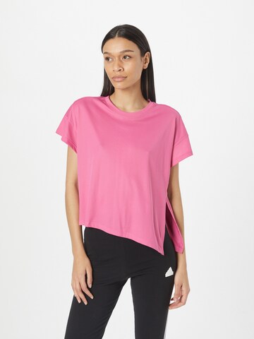 ADIDAS SPORTSWEAR Funksjonsskjorte 'Hiit Aeroready Quickburn ' i rosa: forside