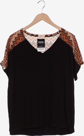 TRIANGLE Top & Shirt in 4XL in Black: front