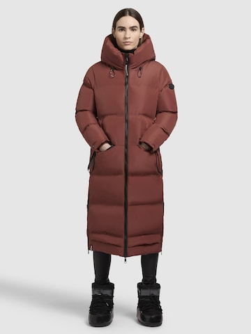 khujo - Sobretudo de inverno 'Aroma' em vermelho