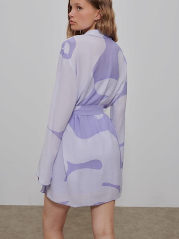 Abito camicia 'Golden Leaf' di florence by mills exclusive for ABOUT YOU in lilla