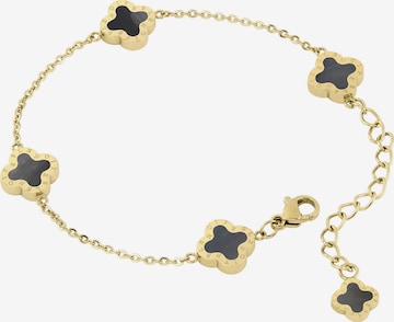 Lenoites Armband 'Four-leaf Clover Mini 20' in Gold: predná strana