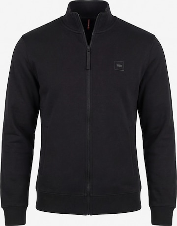 Carrera Jeans Sweatshirt 'Full Zip' in Schwarz: Vorderseite