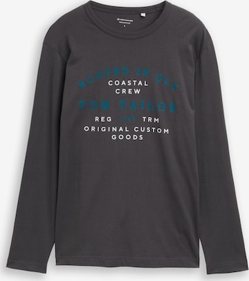 TOM TAILOR Shirt in Grau: Vorderseite