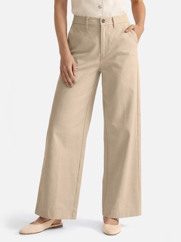 MAC Regular Broek 'Wenya' in Beige: voorkant