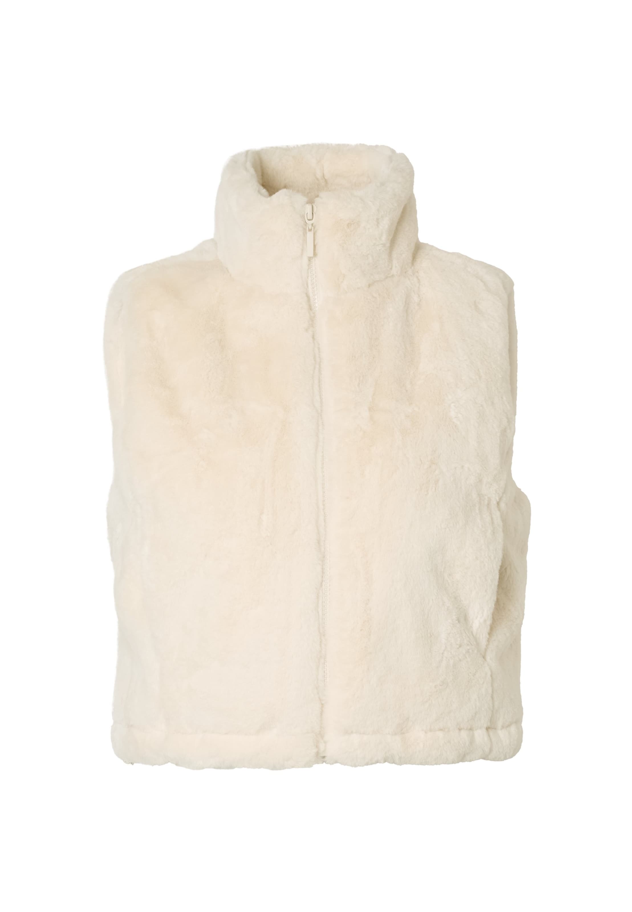 Hailys Vest 'Fi44lu' in Beige: front