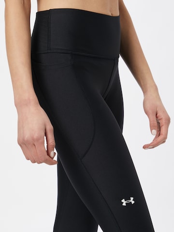 UNDER ARMOUR Skinny Sportovní kalhoty – černá