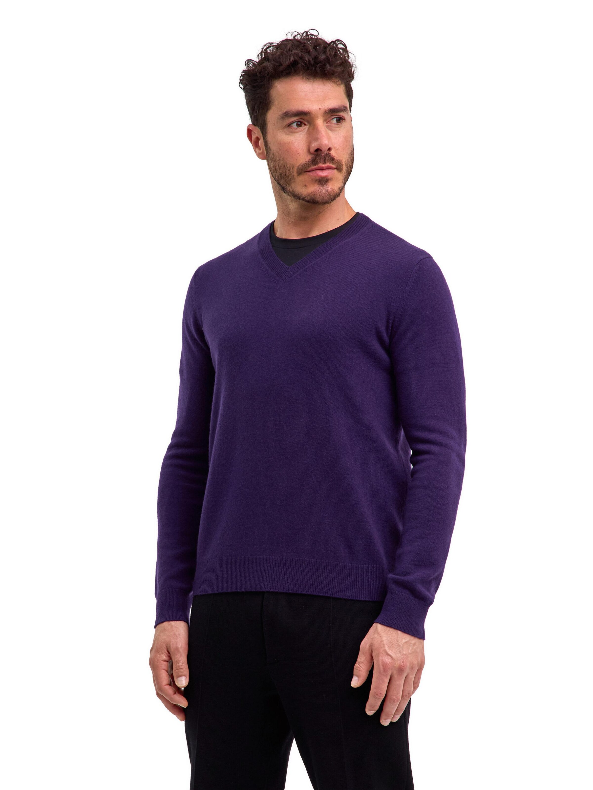 FALKE Pullover 'Pure Cashmere'‌‌‌‌‌‌ in Lila: Vorderseite