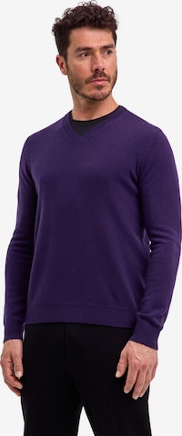 FALKE Pullover 'Pure Cashmere' in Lila: Vorderseite