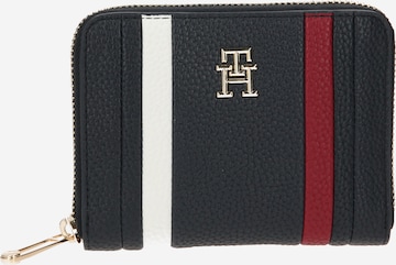 TOMMY HILFIGER Wallet in Blue: front