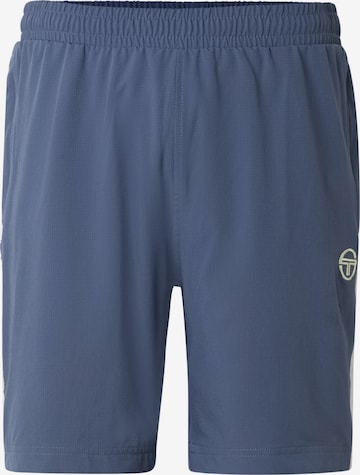 Sergio Tacchini Sportovní kalhoty 'Goccia' – modrá: přední strana
