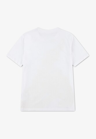 Tricou 'SKELETON RINGS' de la Jordan pe alb