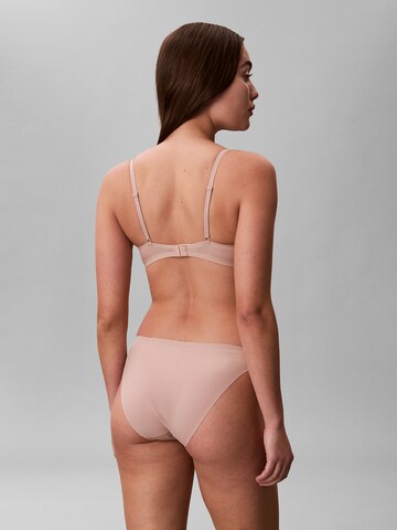 brūns Calvin Klein T-krekla Krūšturis