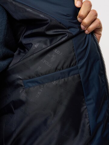 U.S. POLO ASSN. Tussenjas 'Aleks' in Blauw