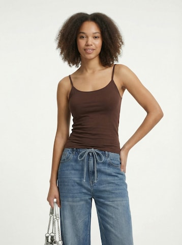 studioselect Topp 'Insa', värv pruun: eest vaates