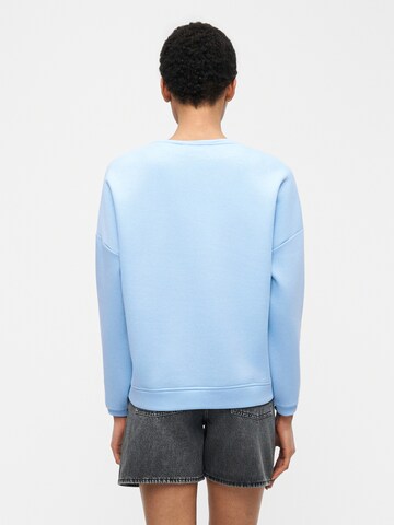 PIECES Sweatshirt 'PCMALIAH' in Blau