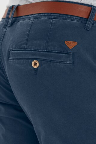 BLEND Slim fit Chino trousers 'Brano' in Blue