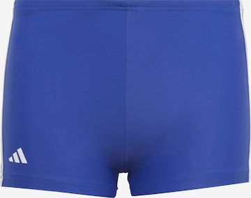 ADIDAS PERFORMANCE Athletic Swimwear 'Classic 3-Stripes' in Blue: front