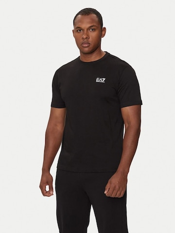 Maglietta di Emporio Armani in nero: frontale