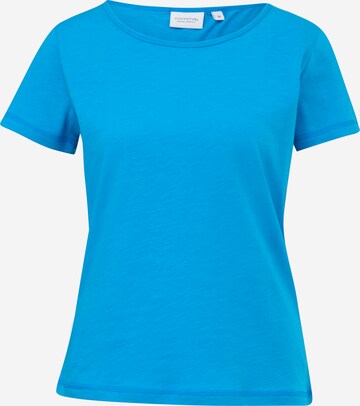 T-shirt comma casual identity en bleu : devant