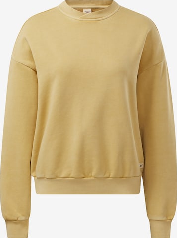 Reebok Classics Sweatshirt in Yellow: front