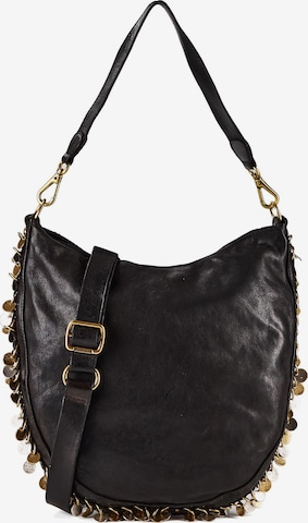 Campomaggi Schoudertas 'Gianna' in Zwart: voorkant