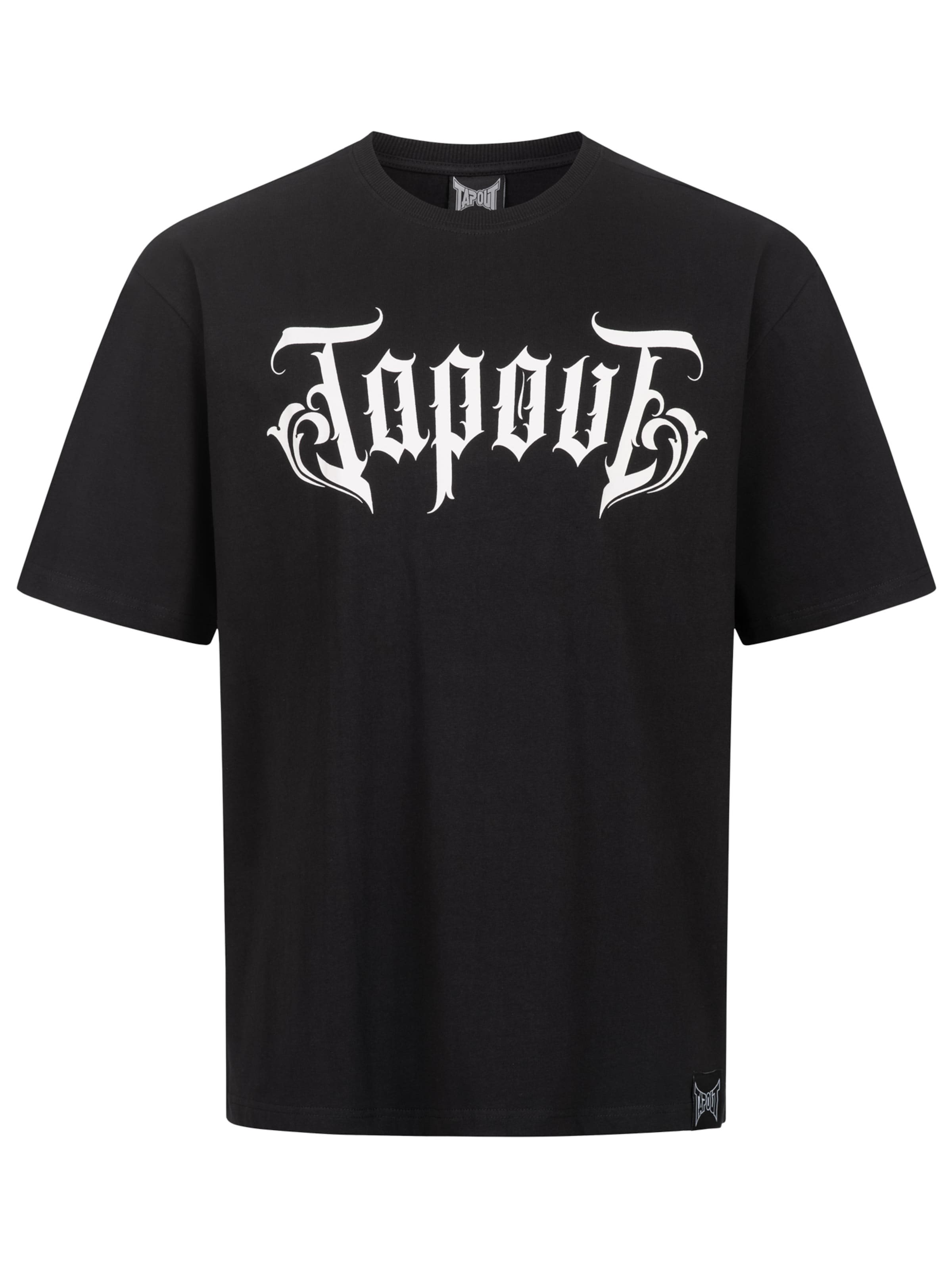 Tapout Tričko 'Simply Believe' – černá: přední strana