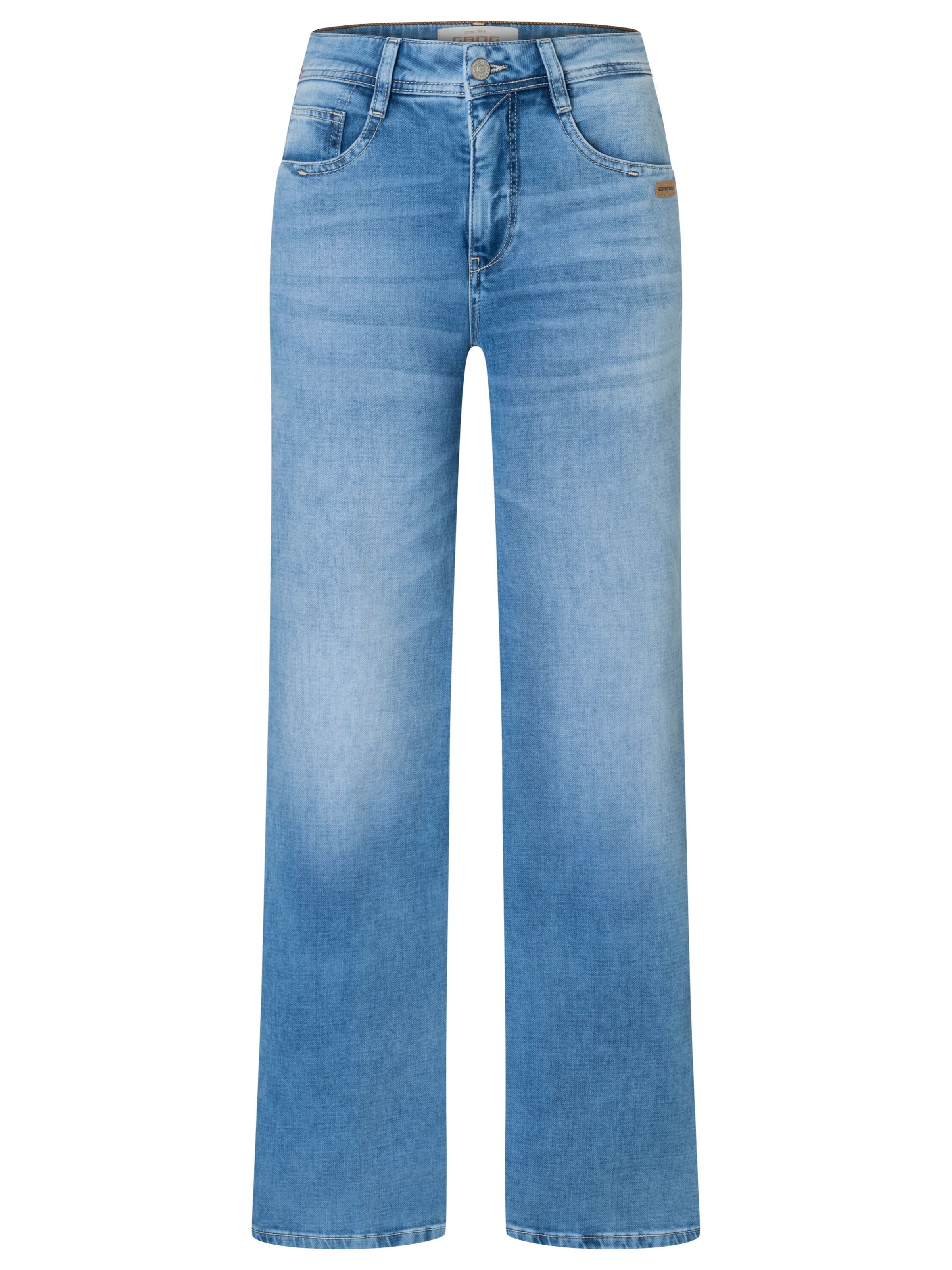 Gang Regular Jeans '94AMELIE WIDE' in Blue: front