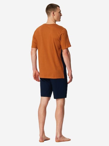 Pyjama court ' Casual Nightwear ' SCHIESSER en bleu