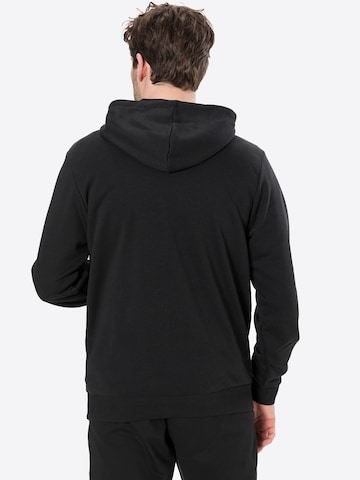 ADIDAS SPORTSWEAR Sports sweatshirt 'Essentials French Terry Linear Logo' in Black