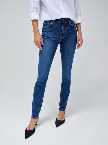 Salsa Jeans Skinny Jeans 'Destiny' in Blauw: voorkant