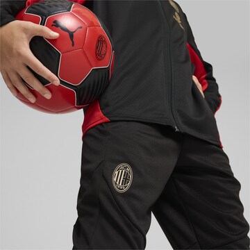 PUMA Slimfit Sportbroek 'AC Milan' in Zwart