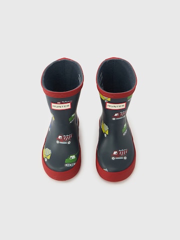 HUNTER Regenlaarzen 'FIRST CONSTRUCTION' in Blauw