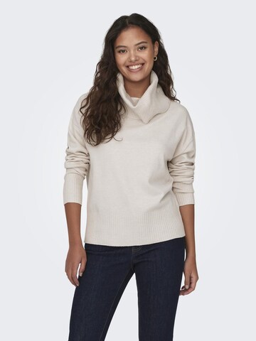 Pull-over 'Prime' JDY en gris : devant