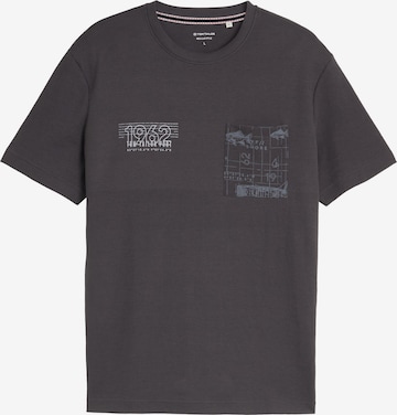 TOM TAILOR Shirt in Grijs: voorkant