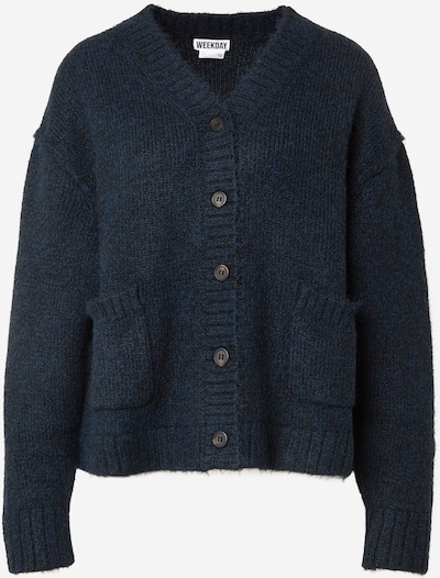 WEEKDAY Neuletakki 'Pearl' värissä laivastonsininen, Tuotenäkymä