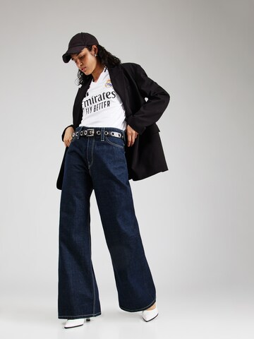 WEEKDAY Wide Leg Jeans 'Duchess' in Blau