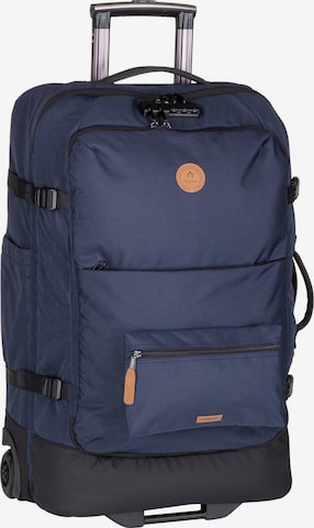 Cabaia Cart 'Soft Suitcase Medium' in Blue: front